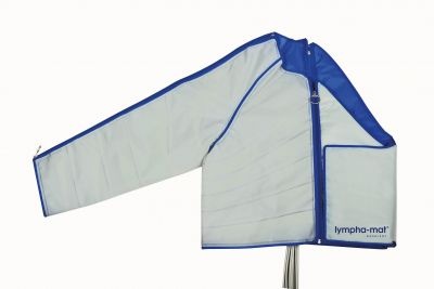 Jacket Lympha-mat - rechts - grijs - connector wit