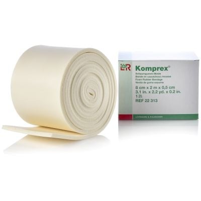 Komprex-Verband 8 x 0,5 cm x 2 m