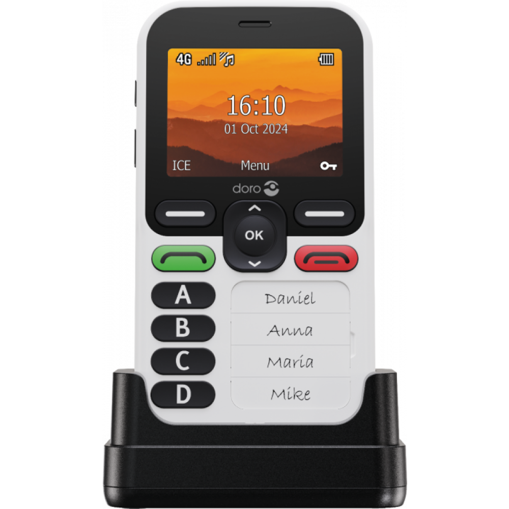 Doro Leva X10 Senioren mobiel 4 geheugen