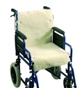 Sheepskin for wheelchair - back / seat