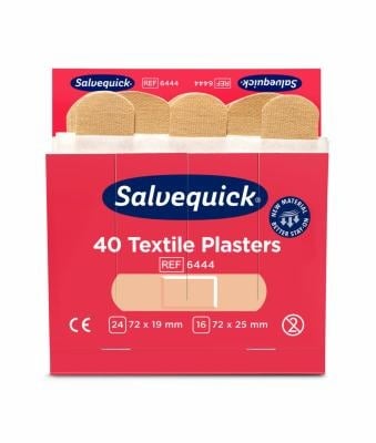 Pansements textiles Salvequick - Boîte de 40