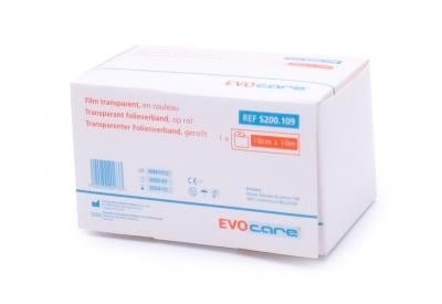 Evocare polyurethane film on roll, 10 cm x 10 m