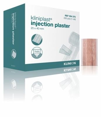 Kliniplast Ready Injektionspflaster 2 x 4 cm - Rolle mit 250 Stück