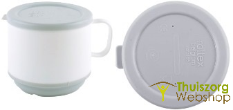 250 ml insulating cup - white