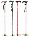 Luxury folding walking stick