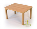 Wooden coffee table