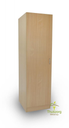Meuble colonne avec 1 tablette fixe