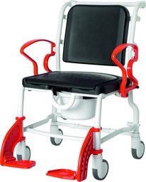 jusqu'à 175 kg avec un matériau synthétique durable de couleur gris flamme rouge