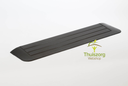 Threshold assistance with slanted side surfaces