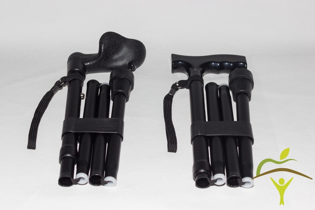 Pluviose walking stick 5-part foldable