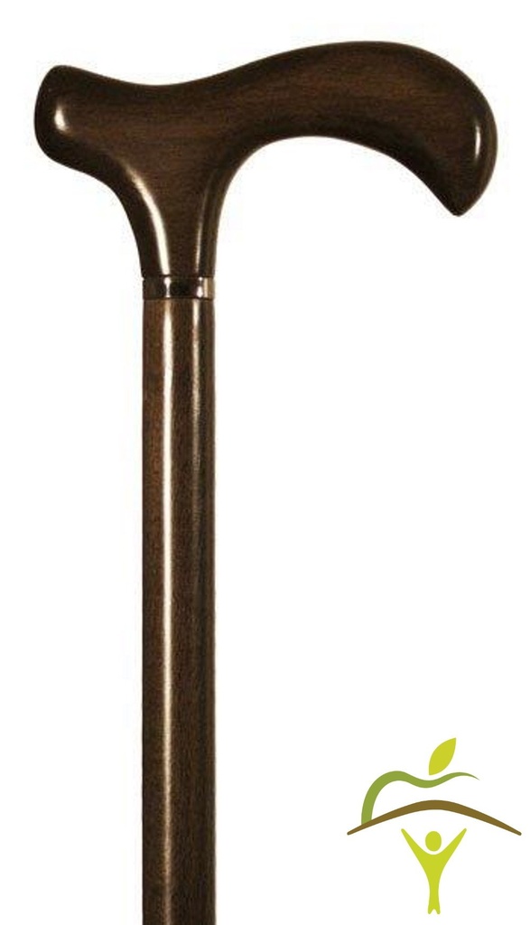 Finna walking stick, fixed height, standard handle, beech