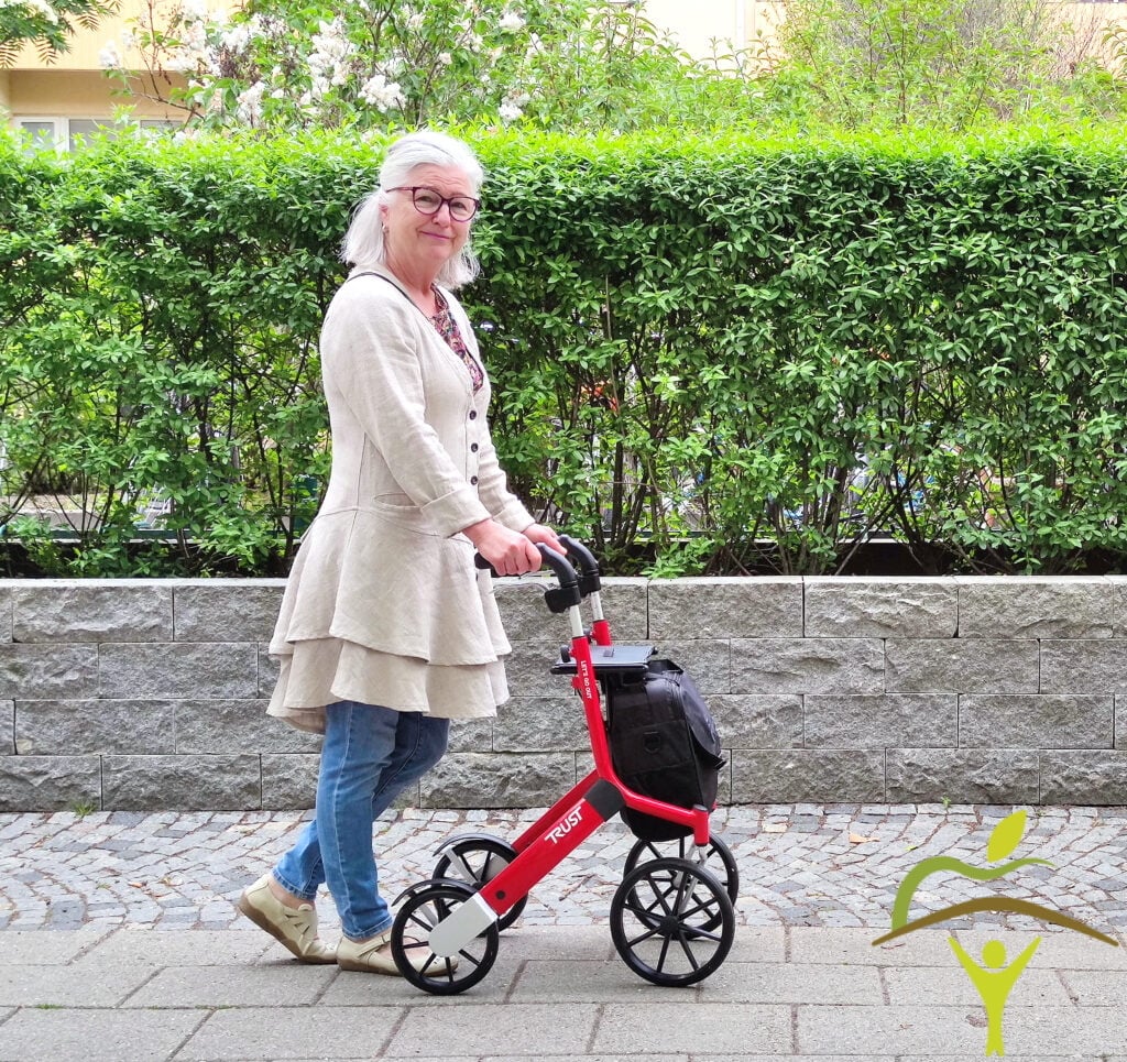 Let's Go Out Light and elegant rollator