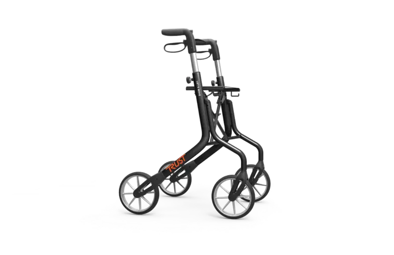 Let's Move rollator + bijhorende tas – Lichtgewicht, stijlvol en uiterst wendbaar