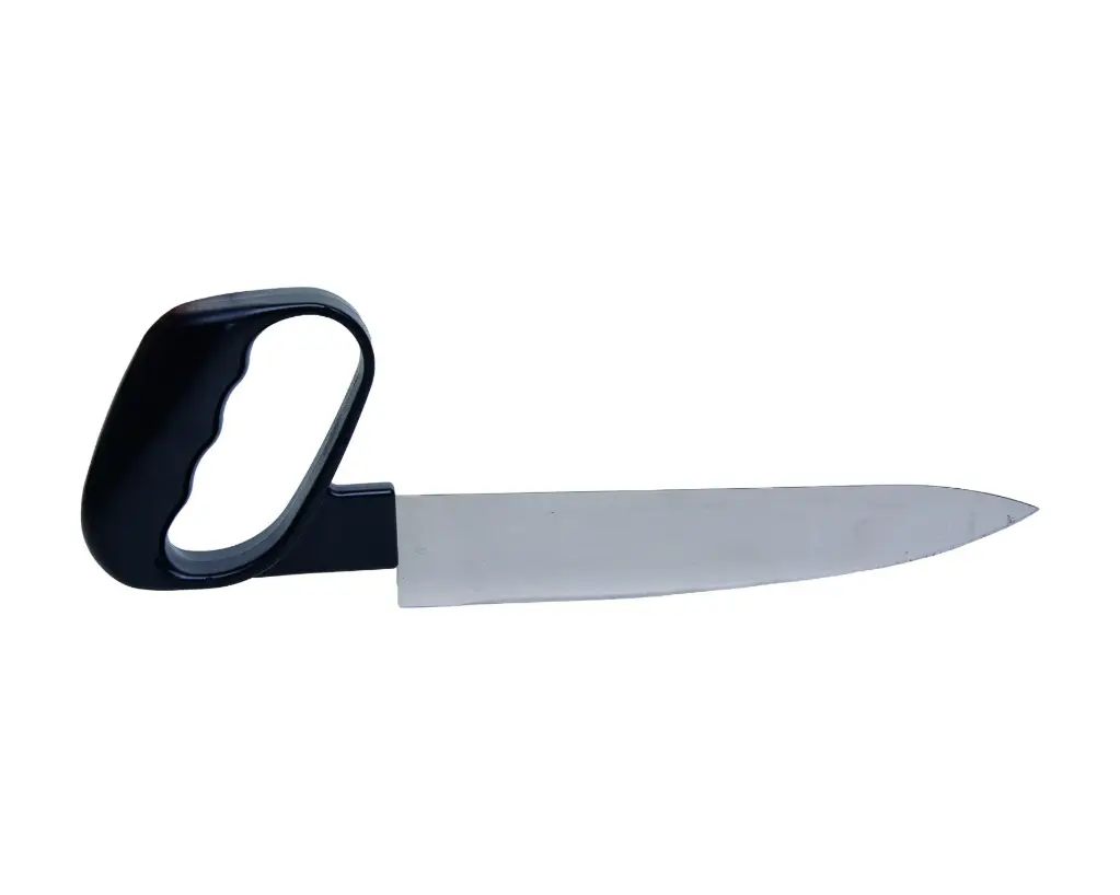 Ergonomisch keukenmes met ronde handgreep - 2 varianten