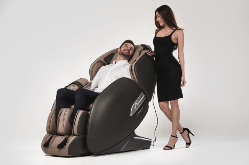 Relaxing massage chair for body and mind 