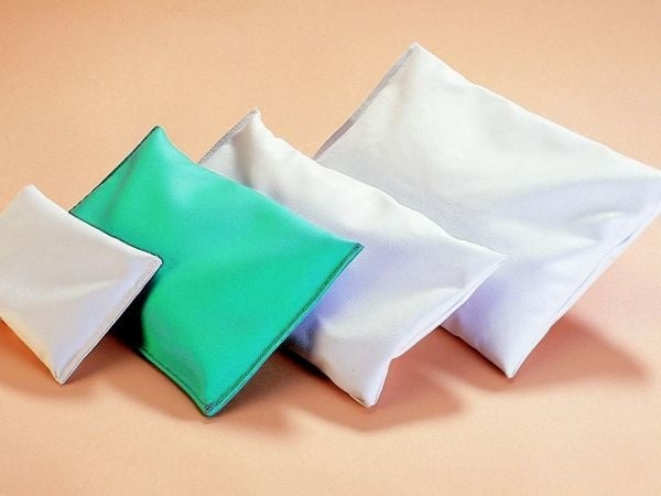 Sacs de sable en cuir artificiel blanc