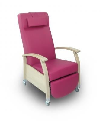 Porto relax armchair with wheels
