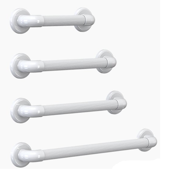 Handle wall bracket with ribbed structure
