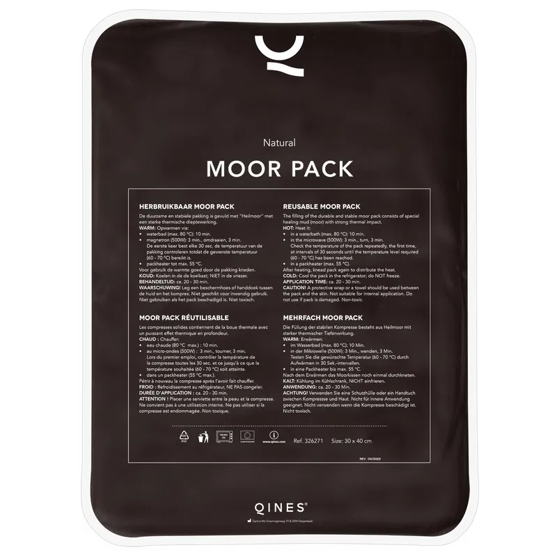 Qines Moor Pack Wärme-/Kältedichtungen