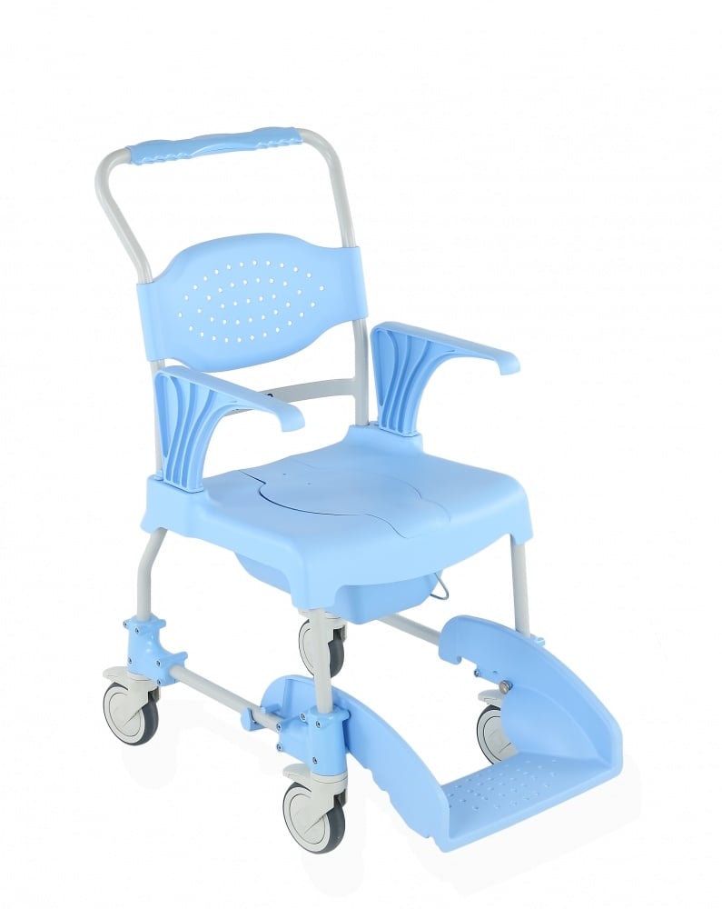 Chaise mobile de douche et de toilette - chaise