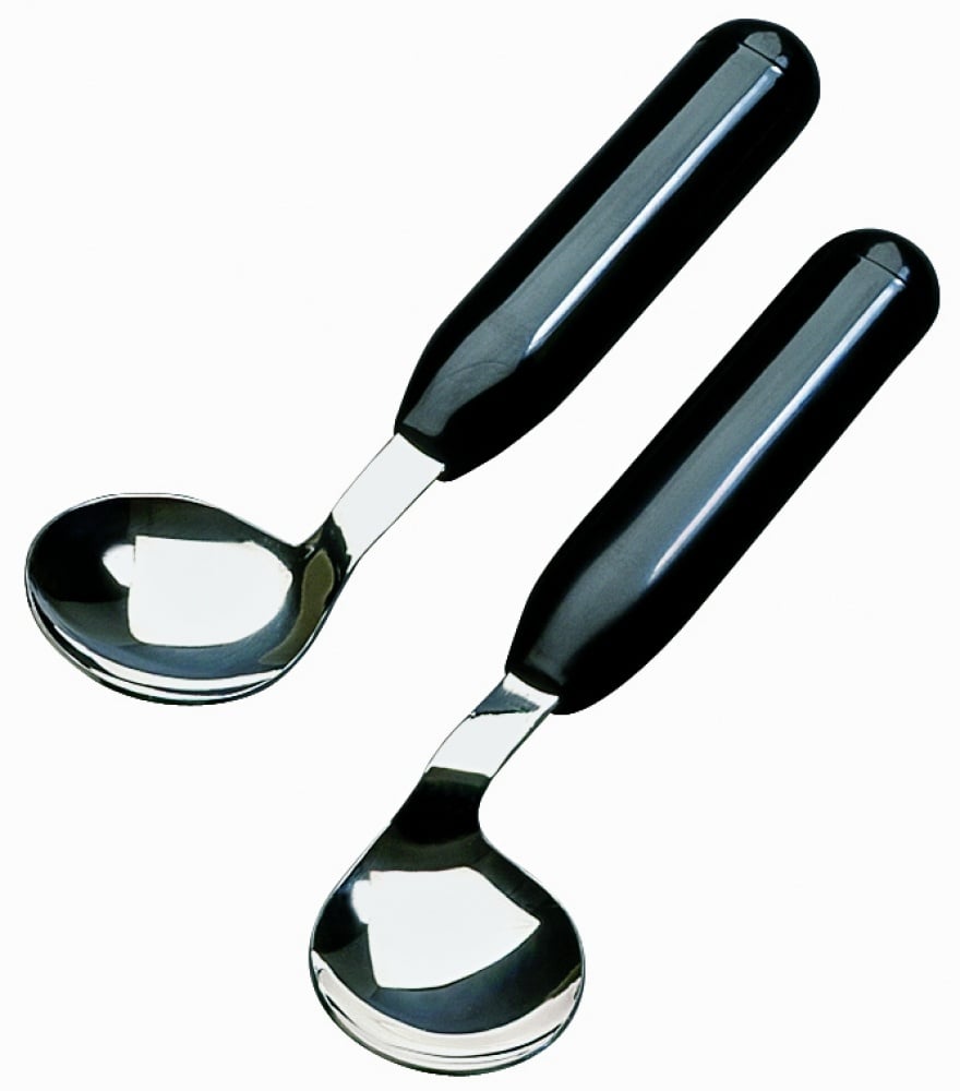 Lightweight curved spoon