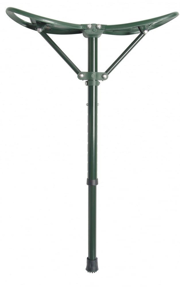 Leichter Gehstock aus Aluminium mit Sitz – schmale Basis