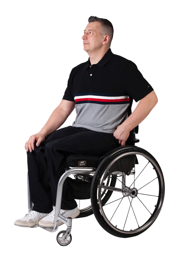 Pants on elastic - black jeans