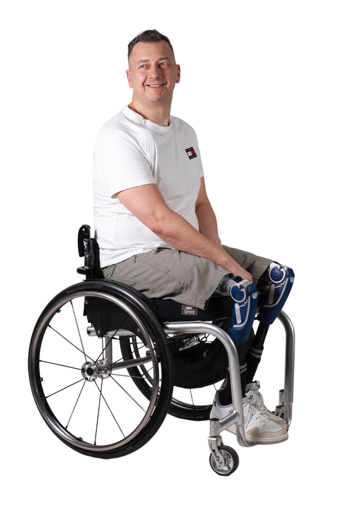 Klassieke rolstoelshort - olijfgroen