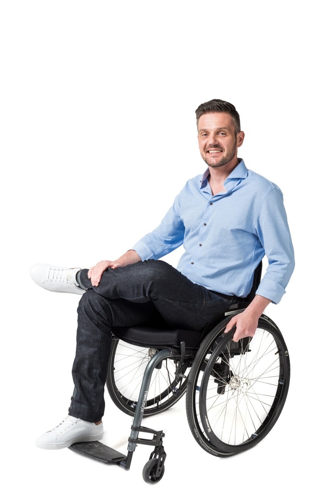 Classic wheelchair pants - dark jeans