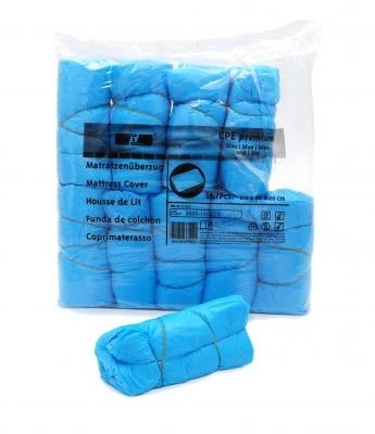 Incontinence mattress covers, light PVC with elastic