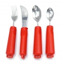 Cutlery sets with ergonomic handle