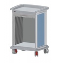 Preciso modular trolleys - 4 closed sides - available in 3 heights