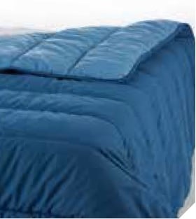 Bettdecke mit Klappe, 1 Person, 150 x 220 cm, zweifarbig