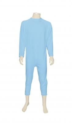 Pyjama d'allaitement GCare manches longues et jambes, bleu ciel