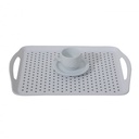 Plateau antidérapant