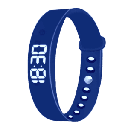 splash watch with 15 alarms and pedometer black