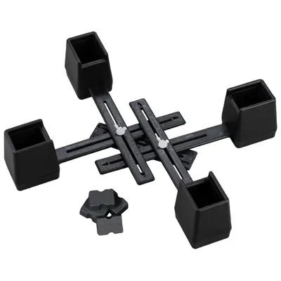 Kit rehausseur de chaise réglable avec raccord