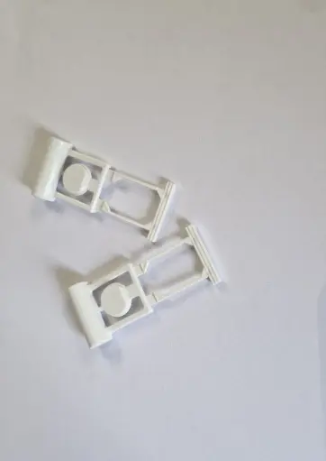 Scharnieren voor toiletverhoger Savanah - 2 stuks