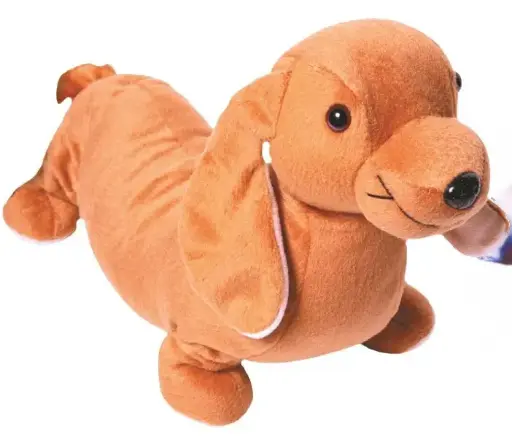 Verzwaarde knuffel hond