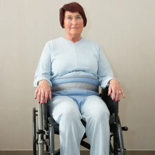 Sicherheitsgurt mit zusätzlichem Close-up®-Reißverschluss