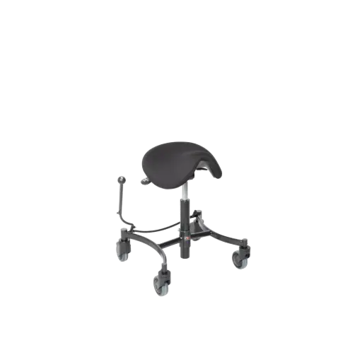Trippel/work chair Vela Salsa 400 Skai Black (60-86 cm)