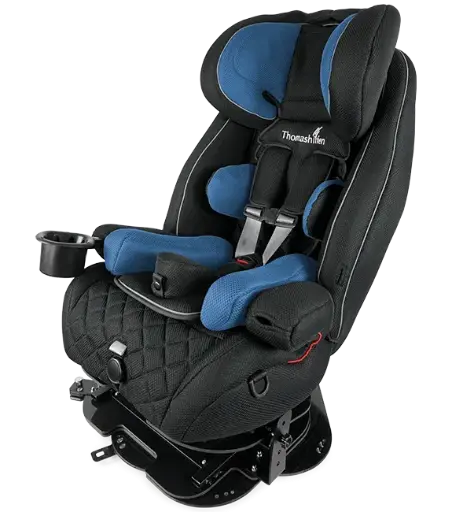 THOMASHILFEN Commander Autostoel met zeer adaptieve positionering voor kinderen met speciale behoeften