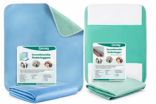 Wasbare Incontinentie Onderlegger – Matrasbeschermer – Herbruikbaar & Ademend