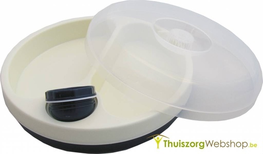 Warming plate with lid