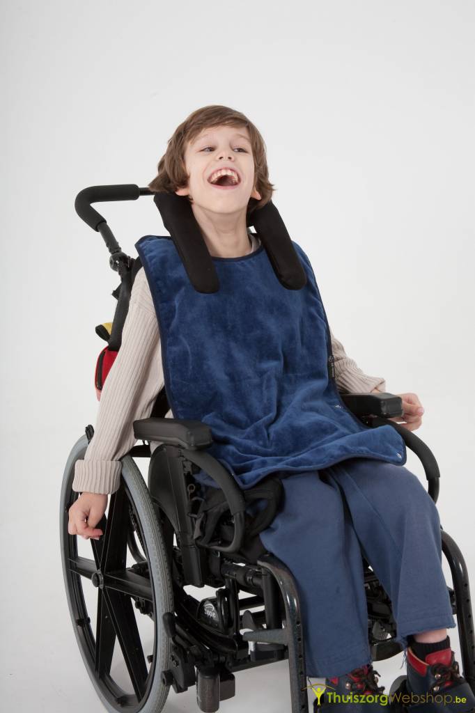 Large bib in terry cloth