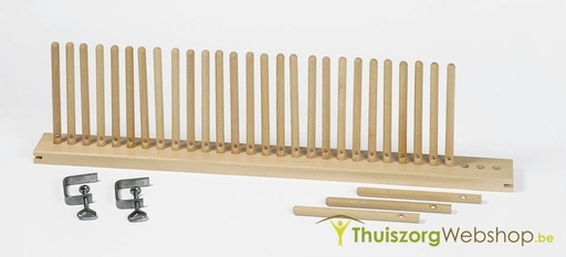 Staafweefraam voor op tafel