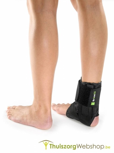Ankle brace with reinforcements