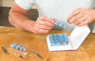 Boîte à médicaments pour 7 jours