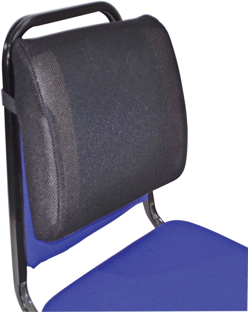 Memory foam lumbar support cushion