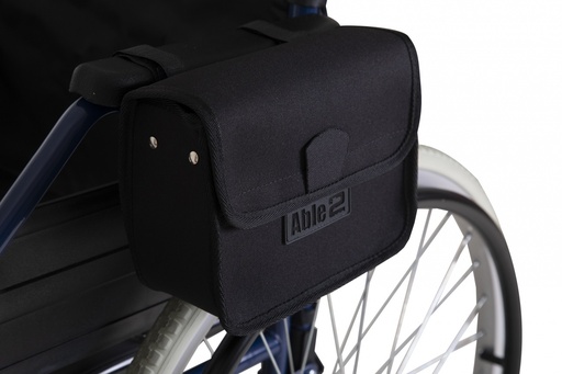 Wheelchair armrest bag